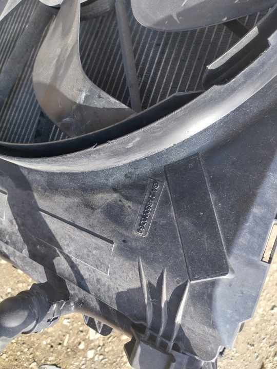 MERCEDES W117 C117 CLA 2.2 CDI ENSEMBLE RADIATEURS EAU ÉCHANGEUR AIR-AIR VENTILATEUR