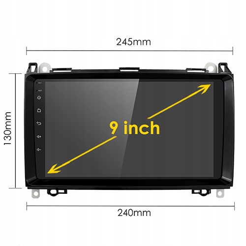 VW CRAFTER 2006 RADIO ANDROID GPS WIFI BT 4/64GB 