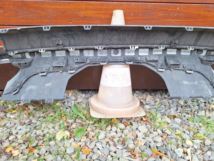DIFFUSEUR PARE-CHOCS ARRIÈRE MERCEDES 253 GLC