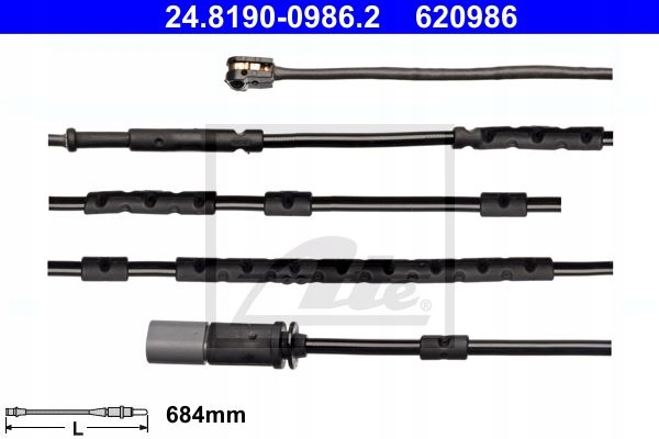 SENSOR ZAPATAS DE FRENAPARA PARTE TRASERA ATE PARA BMW I3 I01 