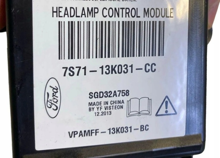 MODULE DE COMMANDE D'ÉCLAIRAGE FORD KUGA II (DM2) 7S7113K031CC 2.0L DIESEL 2014