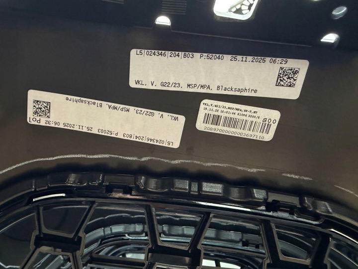 PARE-CHOCS AVANT AVANT BMW 4 G22 G23 KIT COULEUR C5Y