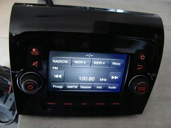 D'USINE RADIO AVEC NAVIGATION SOUS KANERE DUCATO BOXER JUMPER 07356930120