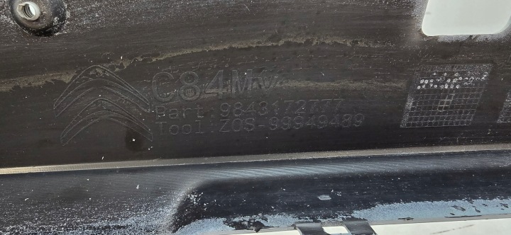 CITROEN C5 AIRCROSS I 1 LIFT PARE-CHOCS AVANT AVANT ORIGINE 9843172777