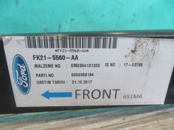 RESSORT UNIQUE POIGNÉE FORD TRANSIT CUSTOM 18R FK21-5560-AA