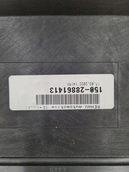 BMW 5 F10 PARE-CHOCS ARRIÈRE GRUNTOWANY OE 5112 7332761 5112 7332764 NEUF