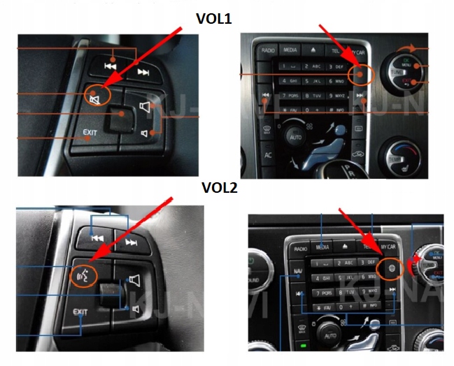 RADIO ANDROID NAVEGACIÓN XQ8120S QLED CARPLAY LTE GPS VOLVO S60 V60 09-14 
