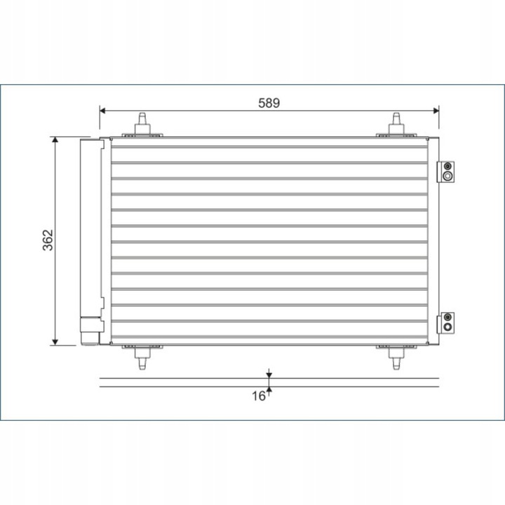 CONDENSADOR VALEO 814366 