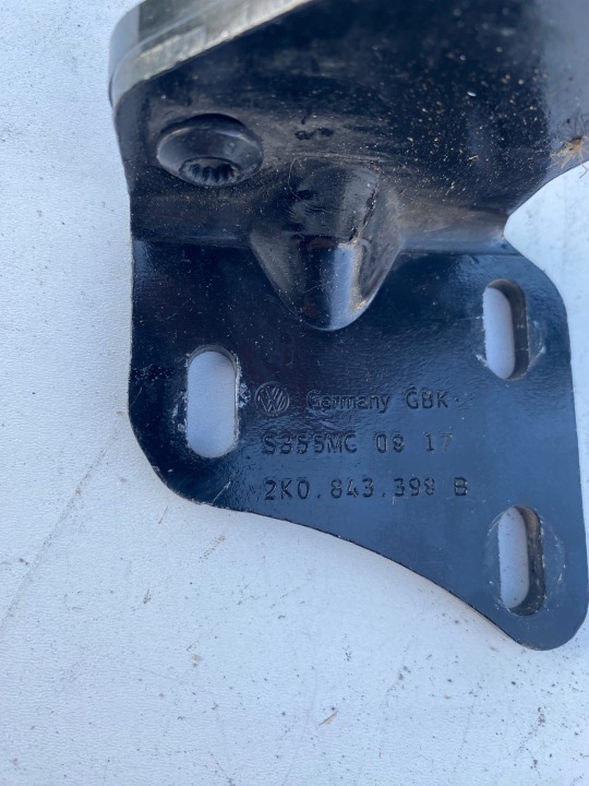 VW CADDY 2K CHARNIÈRES PORTES DROIT LATÉRAL 2K0843398B 2K0843436B