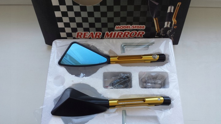 RÉTROVISEURS CNC HONDA RADIO 600 HORNET 2007-13