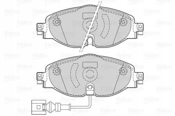 ZAPATAS HAMULC. VW GOLF VII 12- 