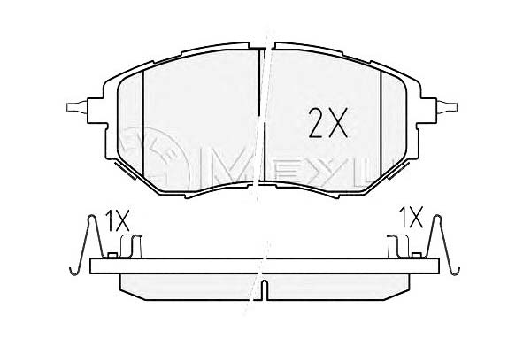 ZAPATAS HAM. SUBARU P. LEGACY IV 3.0 03- Z SENSOR 