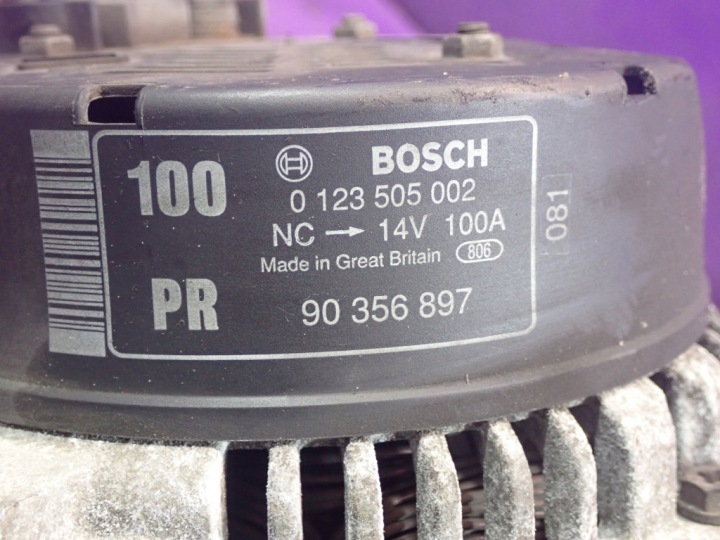 OPEL VECTRA B 99-02 1.8 ALTERNATEUR 0123505002 90356897
