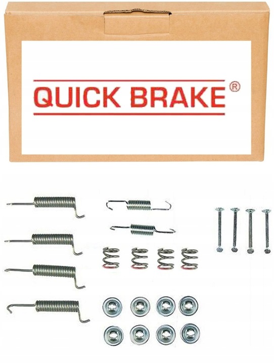 SET ASSEMBLY PADS BRAKE (AKE 105-0821 QB photo 7 - milautoparts-fr.ukrlive.com