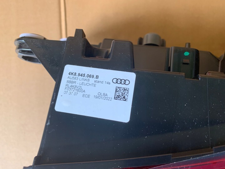 NOUVEAU ORIGINE PHARES ARRIÈRE ARRIÈRE AUDI A7 4K COMPLET EUROPE 4K8.945.070B 069B 095B