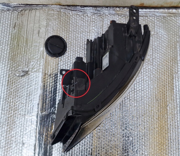 JEEP COMPASS II 2 00534801970 16-20 PROJECTEUR GAUCHE AVANT BIXENON