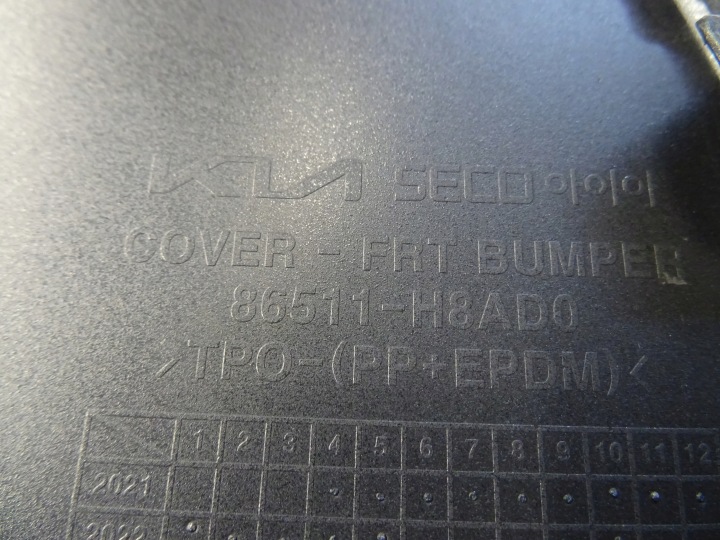 PARE-CHOCS AVANT KIA RIO 4 IV LIFT SUR 2021 86511-H8AD0 LLU