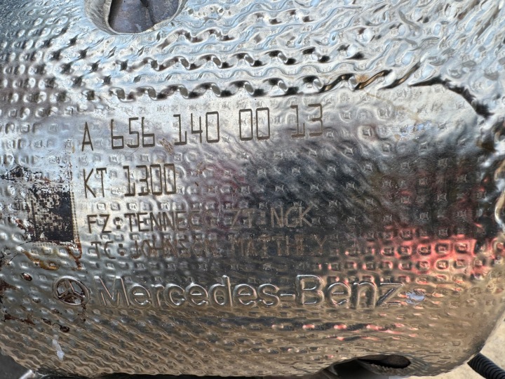 MERCEDES E CLASSE W213 350D 3.0 CDI FILTRE PARTICULES DURES FAP CATALYSEUR OR