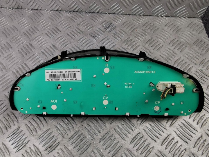 COMPTEUR PEUGEOT 407 A2C53282360