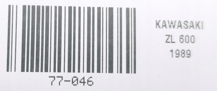 KAWASAKI EUR 600 ÉLIMINATEUR 86-97 PROTECTION GAUCHE DÉFLECTEUR D'AIR