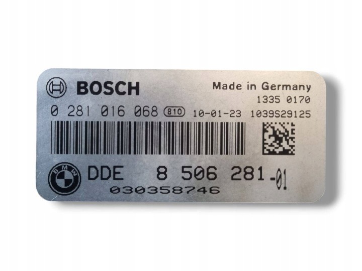 KIT DE DÉMARRAGE BMW 1 E81/E87 RESTYLAGE E87 2010 8506281