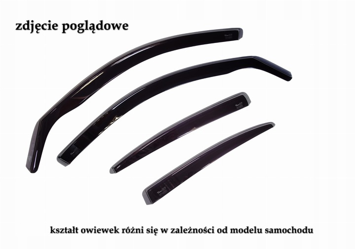 DEFLECTORES OPEL VECTRA C 4-DRZW. BERLINA 2002-2008R. KIT CON TYLAMI 