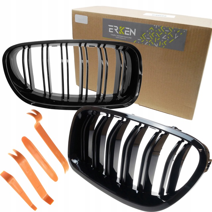 GRILLES CALANDRE GRILLE NOIR BRILLANT VERS BMW F10 F11 M5