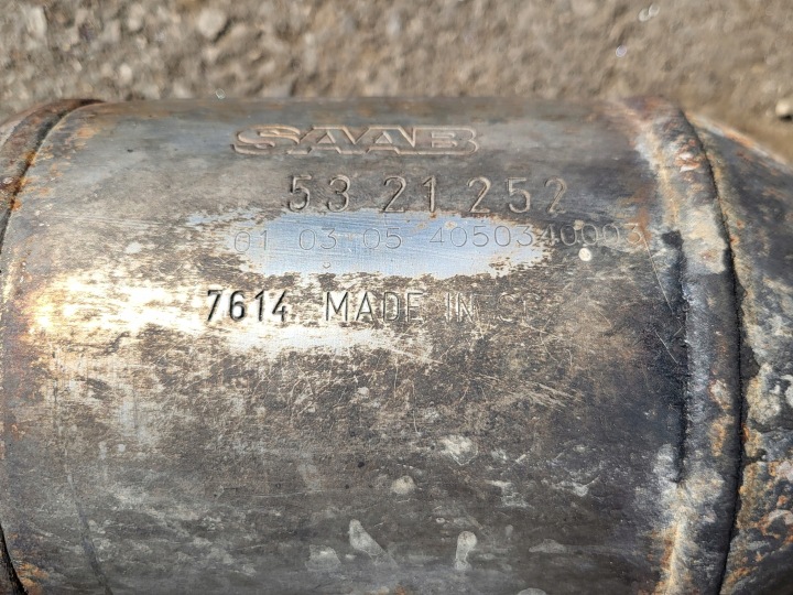 CATALYSEUR TUYAU D'ÉCHAPPEMENT TRESSE SAAB 95 9-5 UNIVERSEL LIFT 3.0 TID V6 OE