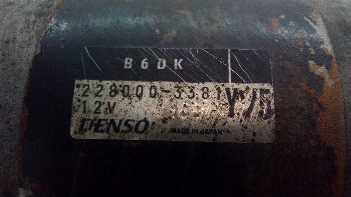 DÉMARREUR MAZDA 323F 1,6 B 228000-3381