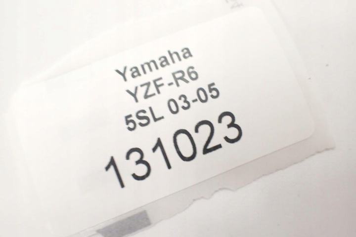 YAMAHA YZF R6 5SL 03-05 QUEUE ARRIÈRE PLASTIQUE