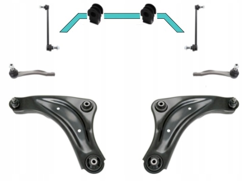 BRAS DE SUSPENSION AVANT NISSAN JUKE 10- LE MEYLE 36160500059/