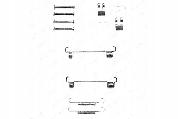 RESSORTS PLAQUETTES FREIN CITROEN T. JUMPER- BOXER