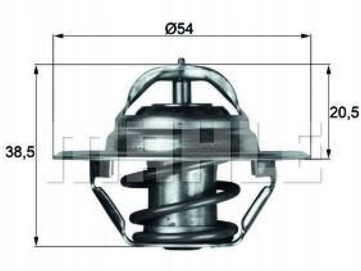 TERMOSTATO MAHLE TX 3 87D 