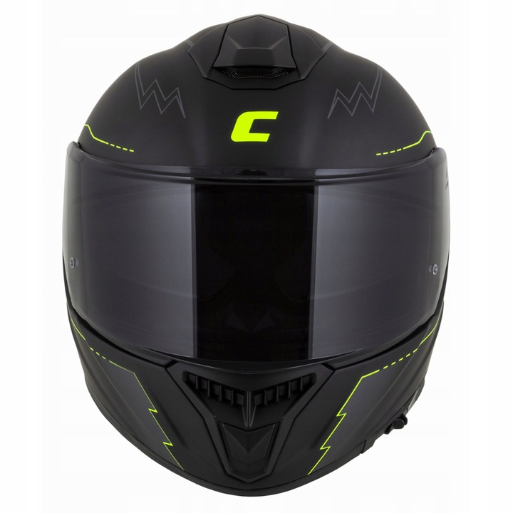 CASSIDA CASCO PARA MOTOCICLETA WLOKNO GT+CZARNA VENTANAS XS 