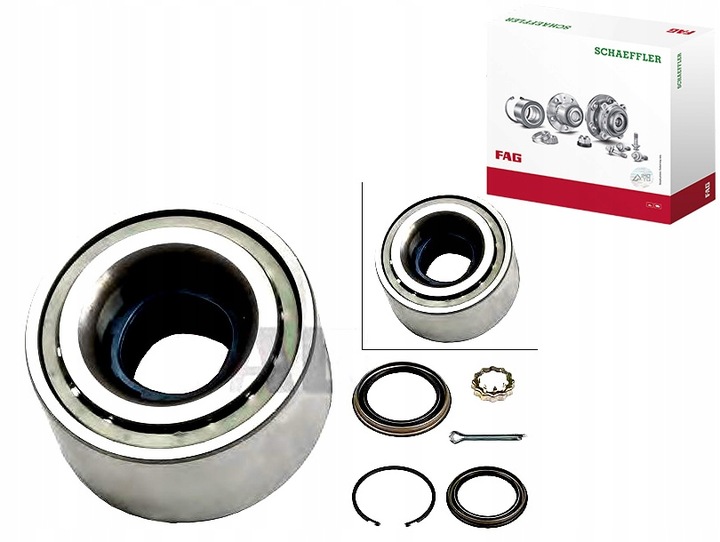 SET BEARING KOL NISSAN 713613630 FAG photo 5 - milautoparts-fr.ukrlive.com