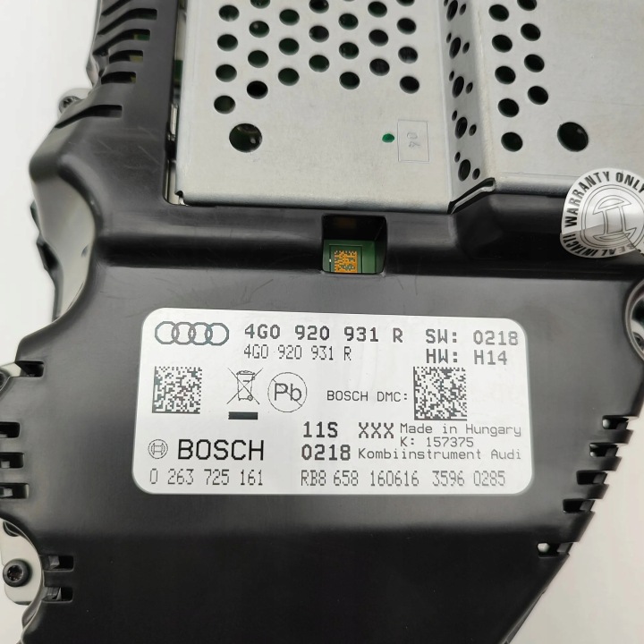 COMPTEUR AUDI A6 AVANT (4G5, C7, 4GD) 4G0920931R 30655459 4.0L 445KW 2017
