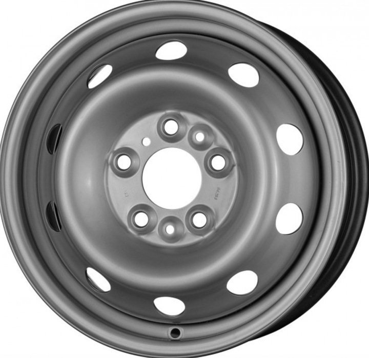 1 PIEZA LLANTA DE ACERO FIAT DUCATO 3 6X15 5X118X71.1 ET68 