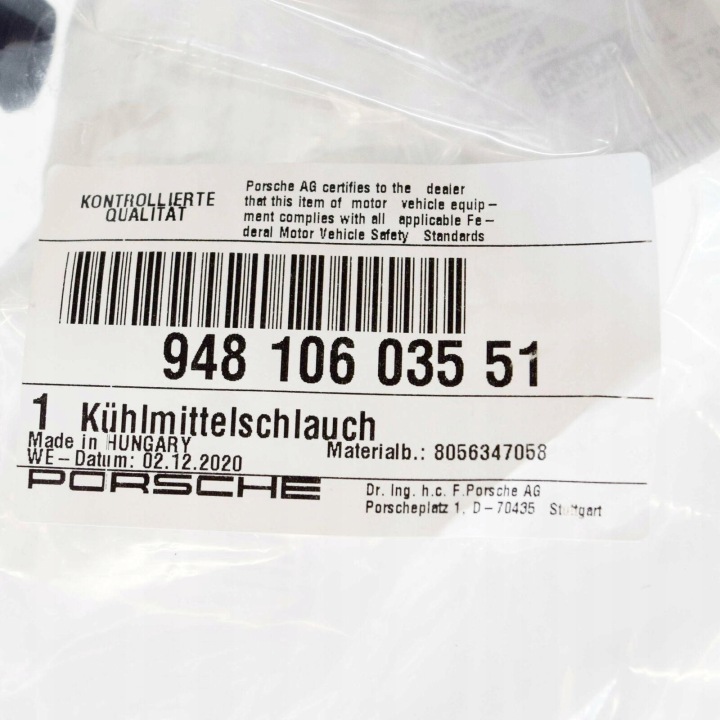 PANTALON ANTIBUÉE PORSCHE CAYENNE 9P 2003 2006 ORIGINAL