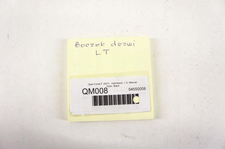 QM008 OPEL CORSA F COLLECTEUR PORTES GAUCHE ARRIÈRE 39176127
