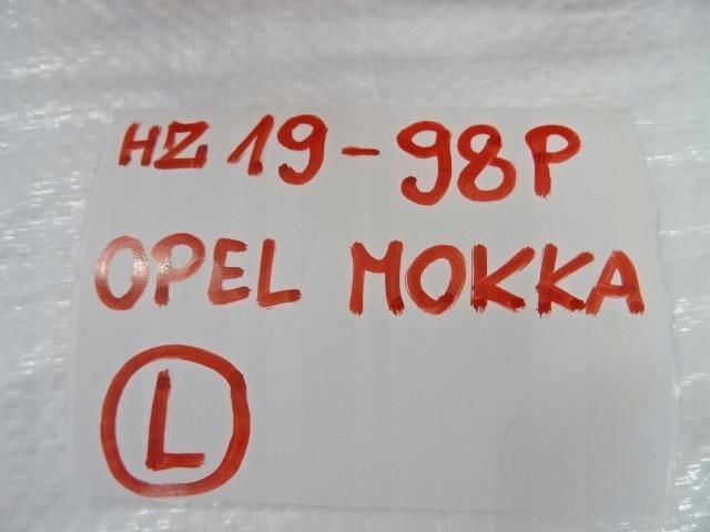 OPEL MOKKA X GAUCHE ARRIÈRE PHARE ANTIBROUILLARD 95418171
