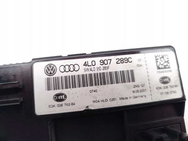 AUDI Q7 MODULE CONTRÔLEUR CONFORT 3.0 TDI QUATTRO DIESEL 176KW (240 HP)