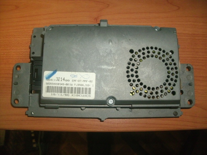 PEUGEOT 407 MONITOR NAVEGACION GPS 9663321480 