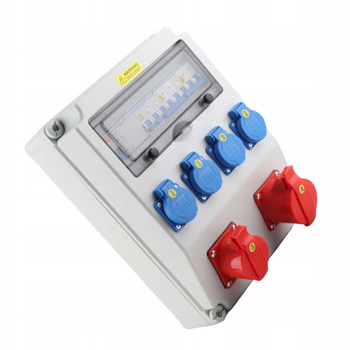 BOÎTIER PRZEMYSLOWE 2 NOYAU 220–250V 5 NOYAU 380–415V DOUILLES KKMOON BW