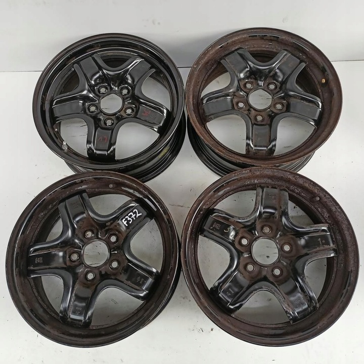 LLANTAS 5X114,3 16 RENAULT MEGANE SCENIC 3 4 PIEZAS (F372) 