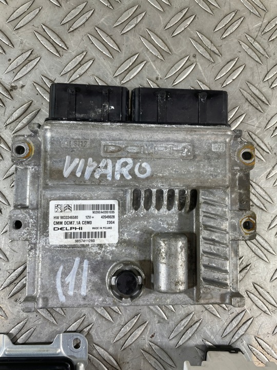 OPEL VIVARO C 19- ORDINATEUR KIT 2.0 9833346580 9857411280