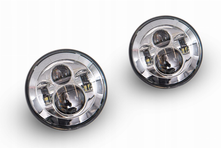 JEEP WRANGLER JK 2007-2018 FAROS PARTE DELANTERA DIODO LUMINOSO LED 7'' 