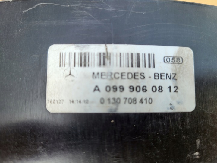 VENTILATEUR MERCEDES C CLASSE DANS 205 1.6D A0999060812