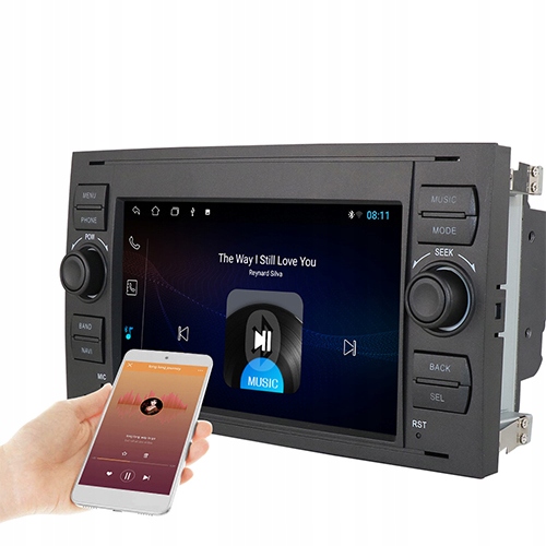 RADIO 2 DIN ANDROID FORD FOCUS MONDEO GALAXY C-MAX 