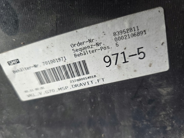 BMW 7 G70 MODULE PARE-CHOCS AVANT 8081544
