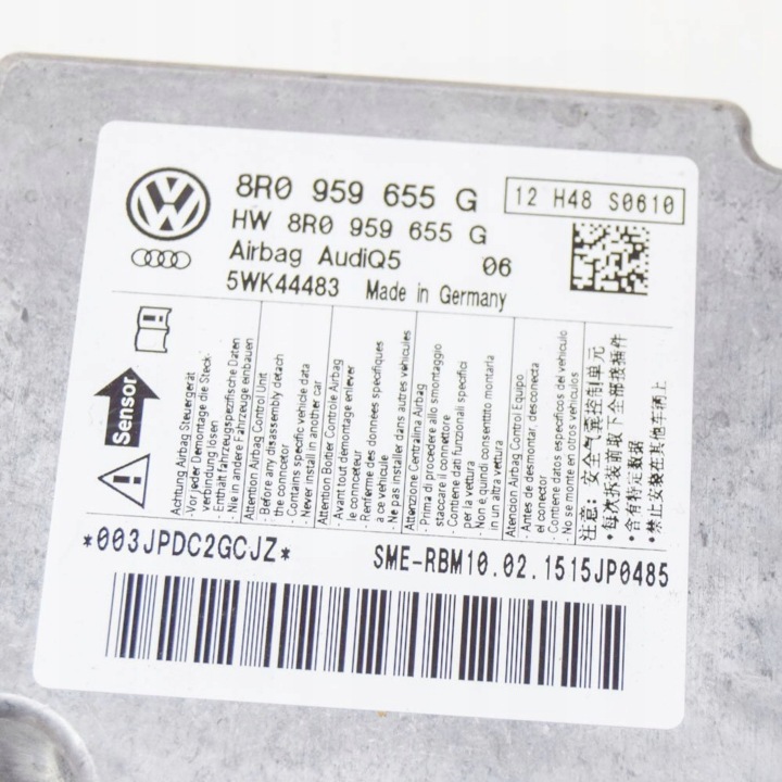AUDI Q5 SQ5 2015 CONTRÔLEUR MODULE AIRBAG